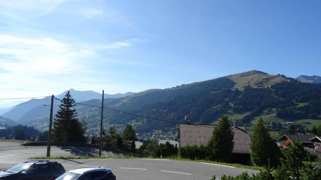 Rent in ski resort 5 room triplex apartment 8 people - Résidence Golf - Les Gets - Summer outside