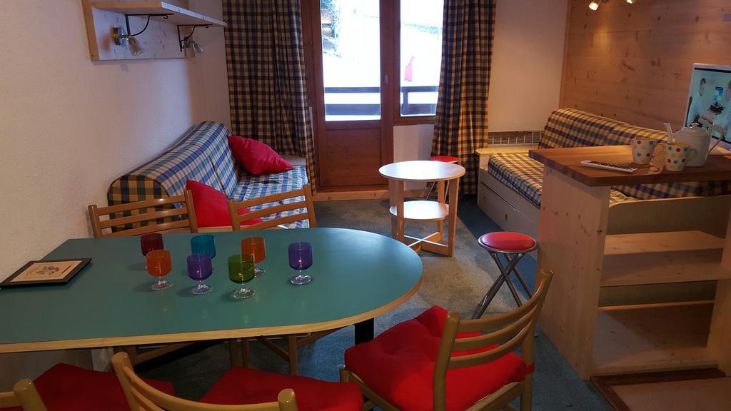 Vakantie in de bergen Appartement 2 kamers 5 personen (303) - Résidence Grand Bois - La Tania - Woonkamer