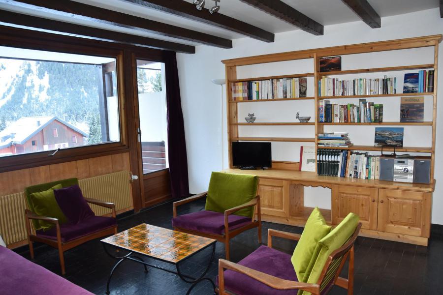 Urlaub in den Bergen 3-Zimmer-Appartment für 6 Personen (E3BIS) - Résidence Grand Marchet - Pralognan-la-Vanoise - Wohnzimmer