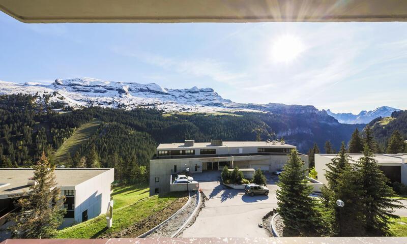 Urlaub in den Bergen 3-Zimmer-Appartment für 8 Personen (Sélection 60m²-4) - Résidence Grand Massif - MH - Flaine - Draußen im Sommer