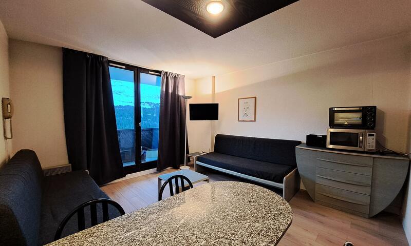 Urlaub in den Bergen Studio für 4 Personen (Budget 25m²-4) - Résidence Grand Massif - MH - Flaine - Draußen im Sommer