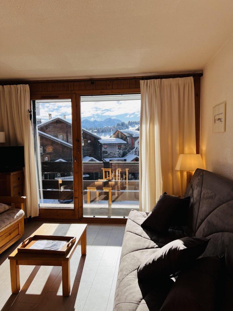 Urlaub in den Bergen Studio Schlafnische 4 Personen (1103) - Résidence Grand Mont 1 - Les Saisies - Wohnzimmer