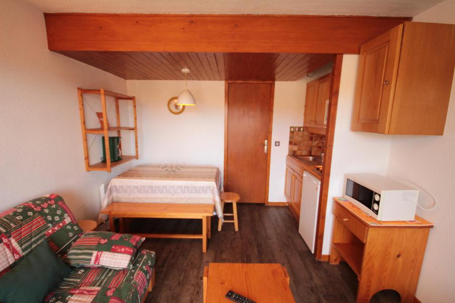 Vakantie in de bergen Studio cabine 4 personen (2215) - Résidence Grand Mont 2 - Les Saisies - Woonkamer