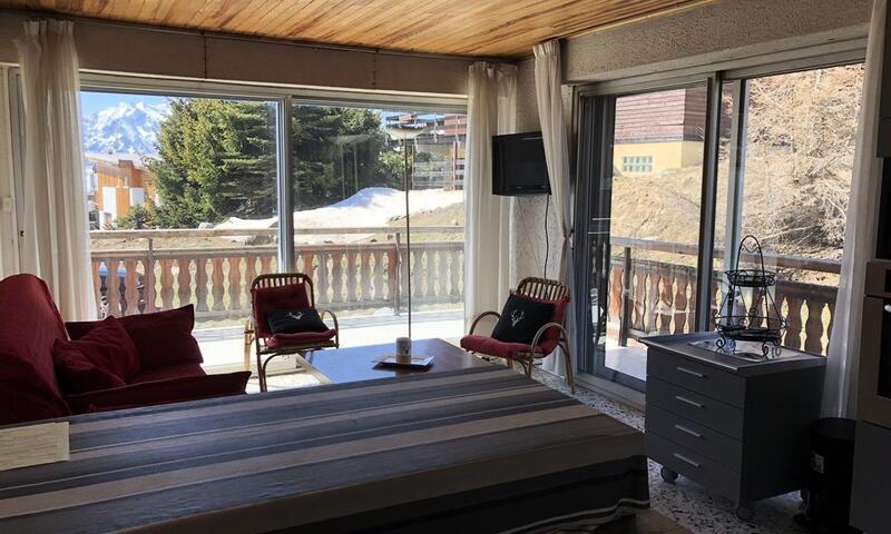 Vacances en montagne Appartement 3 pièces 6 personnes (55m²) - Résidence Grand Sablat B - Alpe d'Huez - Extérieur été