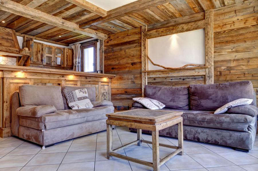 Urlaub in den Bergen 3-Zimmer-Holzhütte für 6 Personen (511) - Résidence Grand Sud - Courchevel - Wohnzimmer