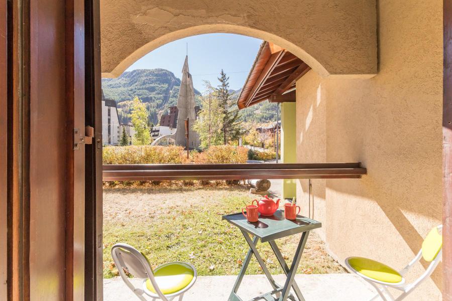 Vacaciones en montaña Estudio -espacio montaña- para 4 personas (TAV10) - Résidence Grand Sud - Serre Chevalier - Balcón