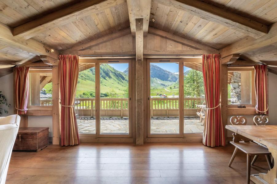 Urlaub in den Bergen 5 Zimmer Maisonettewohnung für 8 Personen (5) - Résidence Grand Tétras - Val d'Isère - Wohnzimmer