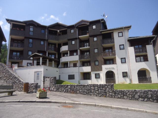 Аренда на лыжном курорте Апартаменты 2 комнат с мезонином 6 чел. (52) - Résidence Grande Neige - Morillon - летом под открытым небом
