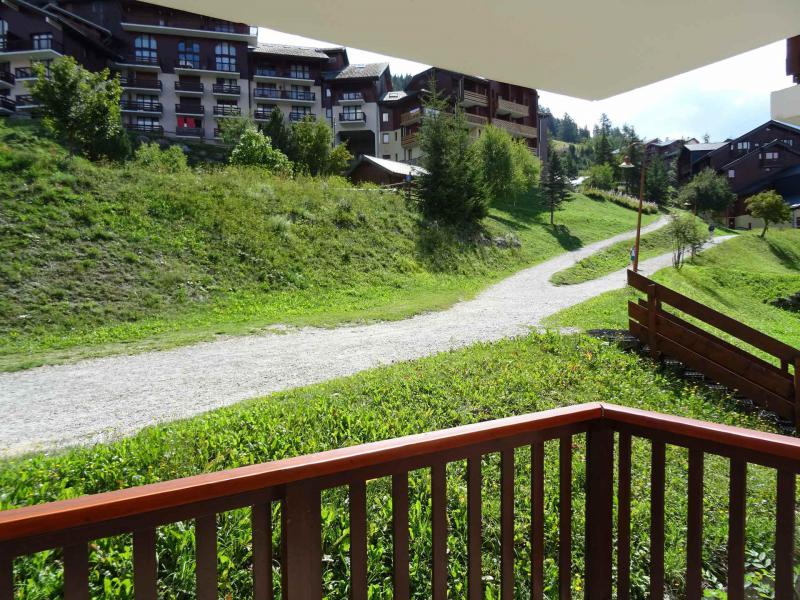 Vakantie in de bergen Studio bergnis 4 personen (021R) - Résidence Grande Ourse - Peisey-Vallandry - Balkon