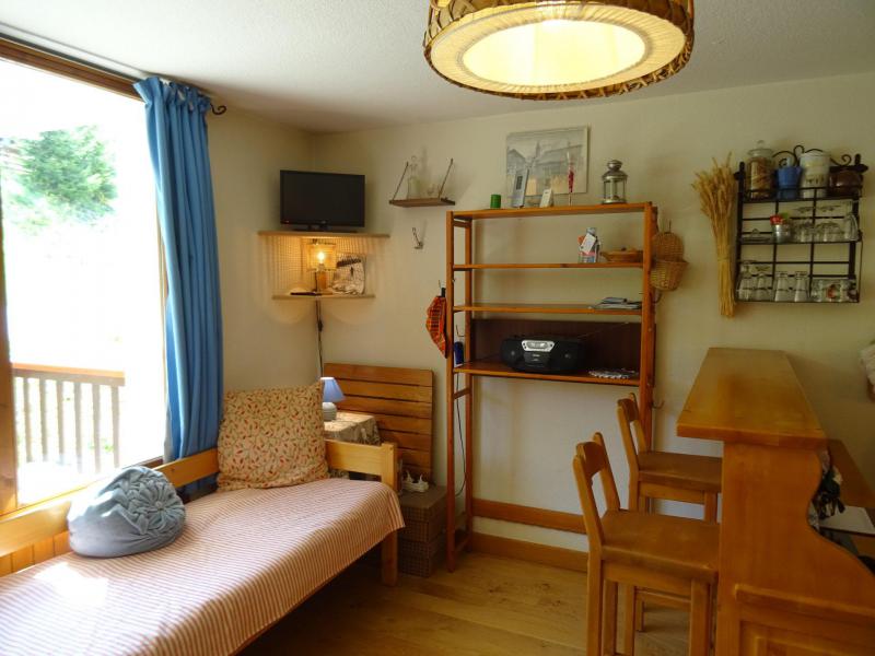 Vakantie in de bergen Studio bergnis 4 personen (021R) - Résidence Grande Ourse - Peisey-Vallandry - Woonkamer