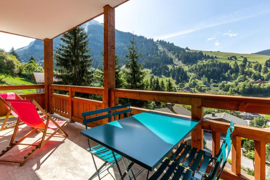 Holiday in mountain resort 4 room apartment 8 people (4) - Résidence Grepon - La Clusaz - Balcony