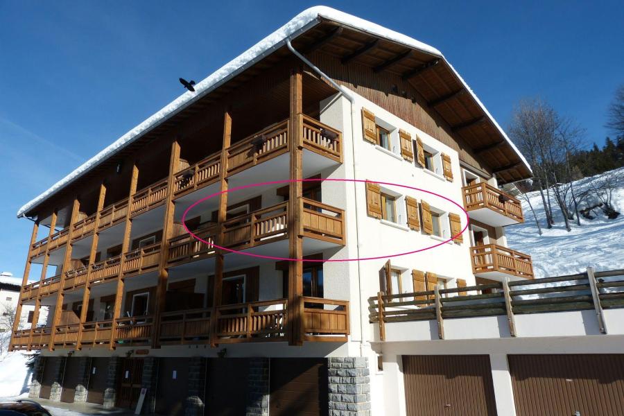 Holiday in mountain resort 4 room apartment 8 people (4) - Résidence Grepon - La Clusaz - Balcony