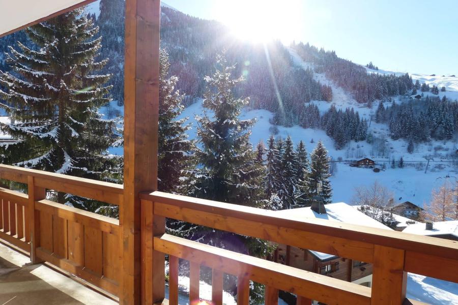 Vacaciones en montaña Apartamento 4 piezas para 8 personas (4) - Résidence Grepon - La Clusaz - Balcón