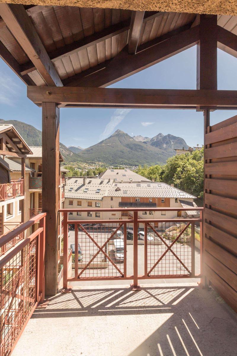 Vacaciones en montaña Apartamento 2 piezas para 4 personas (156) - Résidence Guisanel - Serre Chevalier - Balcón