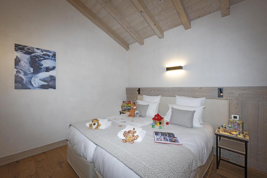 Holiday in mountain resort 3 room apartment 6 people (confort) - Résidence Hameau de l'Ours - Manigod l'Etale - Bedroom