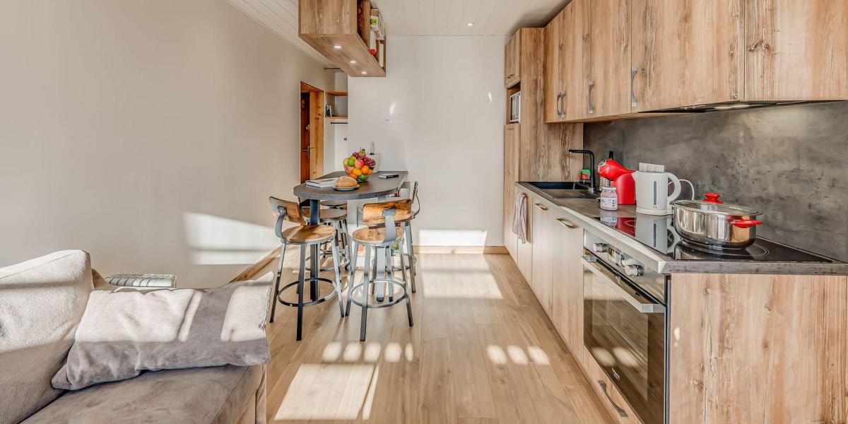 Vacances en montagne Appartement 2 pièces 4 personnes (5P) - Résidence Hameau de Tovière - Tignes - Séjour