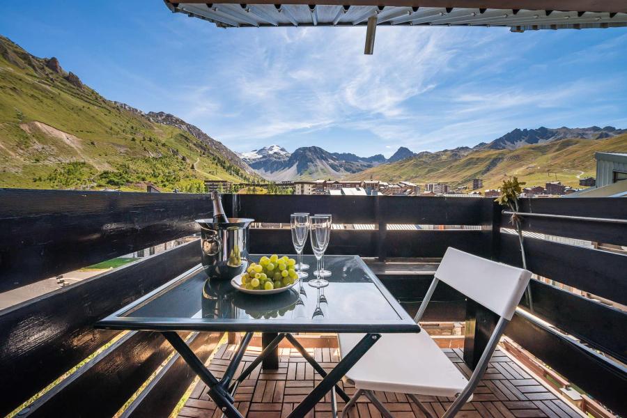 Urlaub in den Bergen Résidence Hameau de Tovière - Tignes - Terrasse