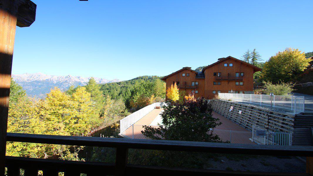 Holiday in mountain resort 4 room apartment 6 people (B112) - Résidence Hameau des Ecrins - Puy-Saint-Vincent - Balcony