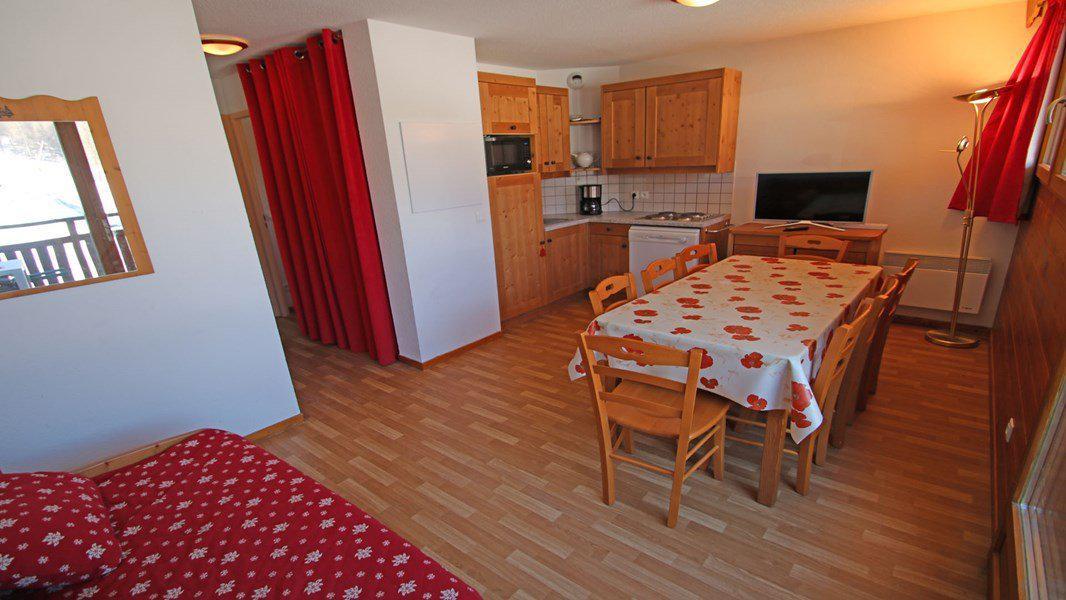 Vakantie in de bergen Appartement 4 kamers 6 personen (C112) - Résidence Hameau des Ecrins - Puy-Saint-Vincent - Verblijf