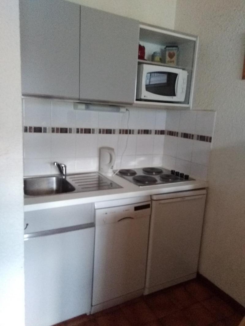 Wakacje w górach Apartament 2 pokojowy z alkową 5 osób (124C) - Résidence Hameau des Quatre Saisons - Châtel - Aneks kuchenny