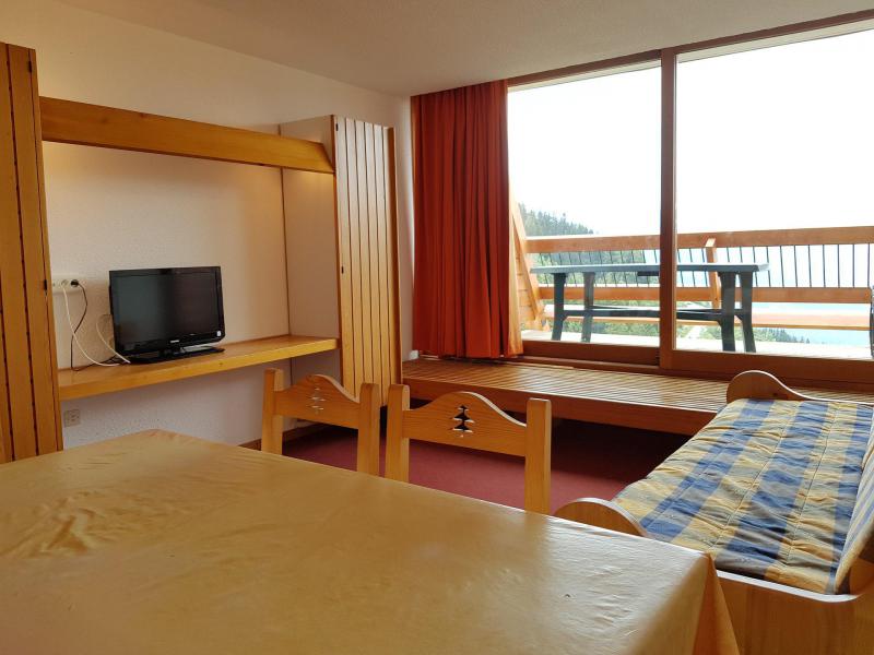 Vakantie in de bergen Appartement 2 kamers 6 personen (34) - Résidence Haut de l'Adret - Les Arcs - Woonkamer