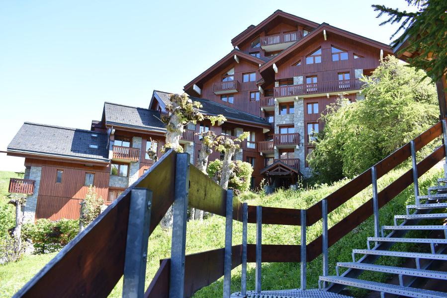 Ski verhuur Appartement duplex 5 kamers 8 personen (18) - Résidence Hauts de Chantemouche - Méribel - Buiten zomer