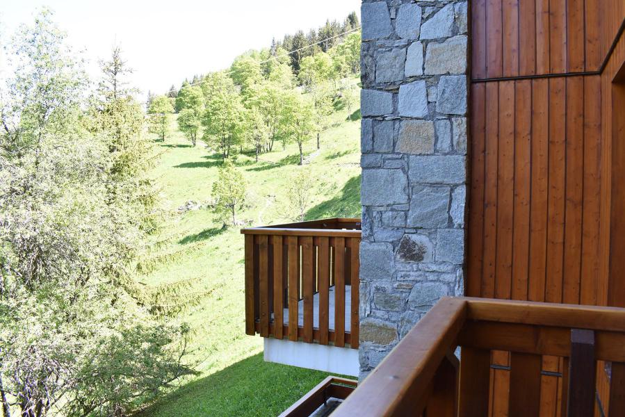 Vacaciones en montaña Apartamento dúplex 5 piezas 8 personas (15) - Résidence Hauts de Chantemouche - Méribel - Terraza