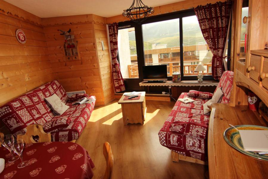 Vacances en montagne Appartement 3 pièces 6 personnes (12) - Résidence Hauts de Chavière - Val Thorens - Banquette-lit tiroir