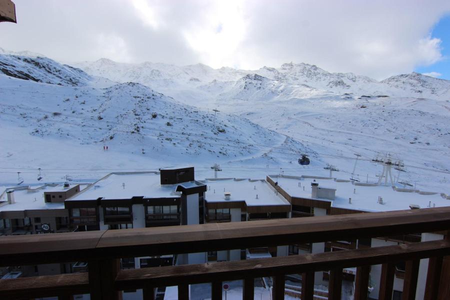 Vacaciones en montaña Estudio -espacio montaña- para 3 personas (30) - Résidence Hauts de Chavière - Val Thorens - Balcón