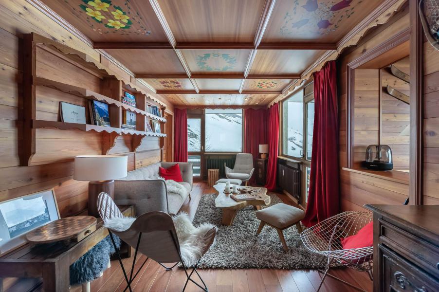 Каникулы в горах Апартаменты 4 комнат 7 чел. (49) - Résidence Hauts de Val - Val d'Isère - Салон