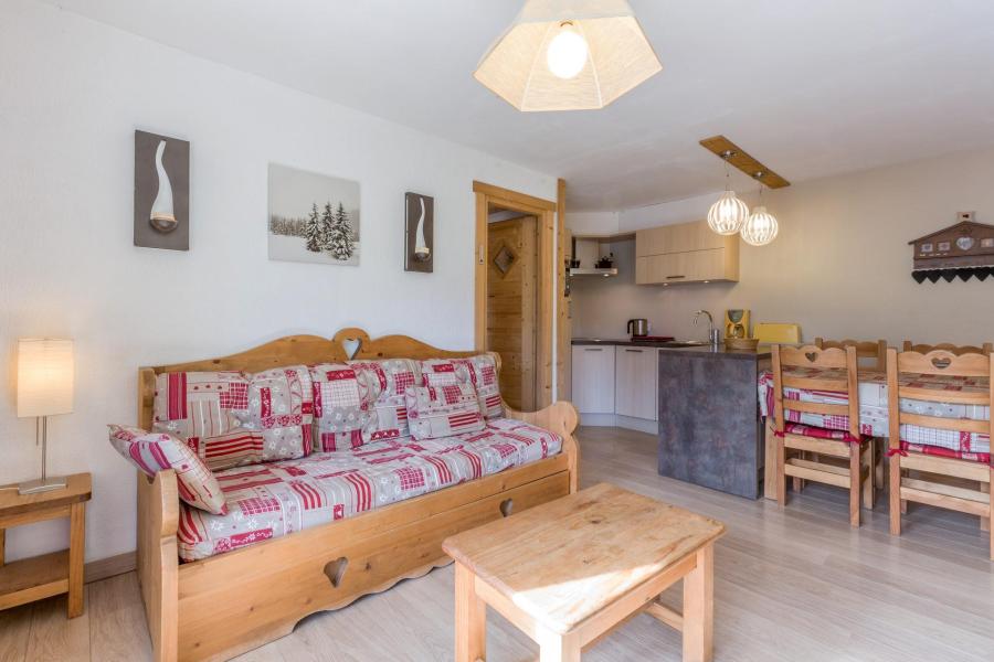 Vacaciones en montaña Apartamento cabina 2 piezas para 4 personas (08) - Résidence Hauts des Riffroids B - La Clusaz - Estancia