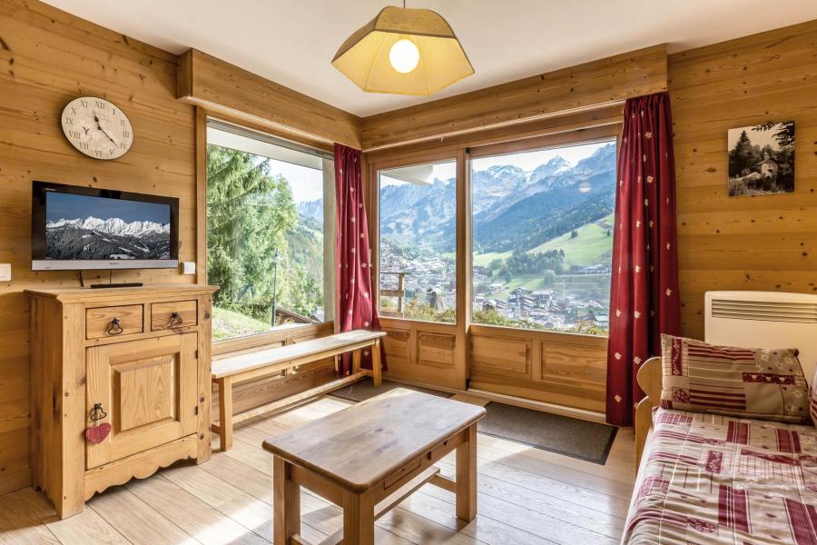 Vacaciones en montaña Apartamento cabina 2 piezas para 4 personas (08) - Résidence Hauts des Riffroids B - La Clusaz - Estancia