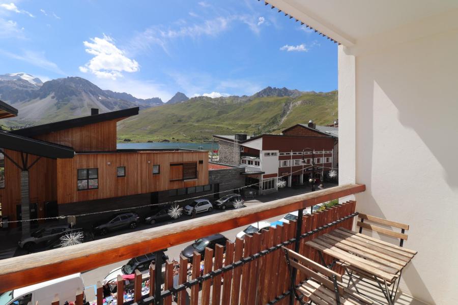 Holiday in mountain resort Studio cabin 4 people (2C) - Résidence Hauts Lieux - Tignes - Terrace