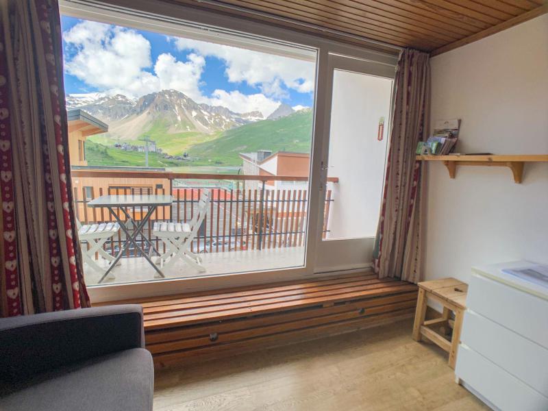 Holiday in mountain resort Studio cabin 4 people (2G) - Résidence Hauts Lieux - Tignes - Living room