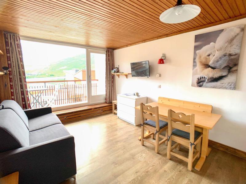 Holiday in mountain resort Studio cabin 4 people (2G) - Résidence Hauts Lieux - Tignes - Living room