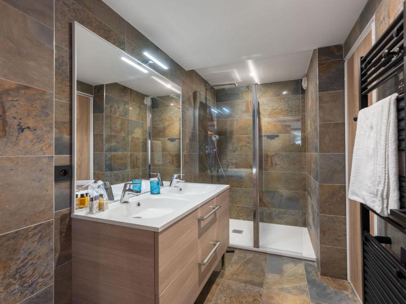 Vacanze in montagna Appartamento 2 stanze con cabina per 4 persone (ARH 127) - Résidence Heliantheme - Courchevel - Bagno con doccia