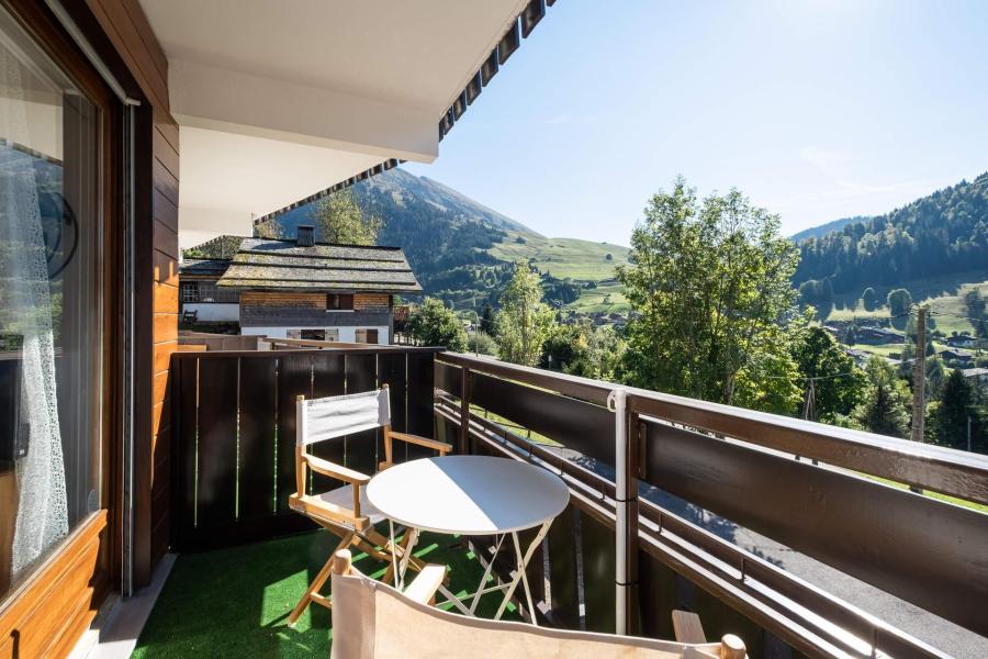 Vacances en montagne Studio 4 personnes (07) - Résidence Helianthes A - La Clusaz - Balcon