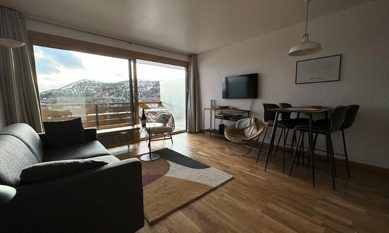 Ski verhuur Studio 4 personen (32m²) - Résidence Helios - Alpe d'Huez - Woonkamer