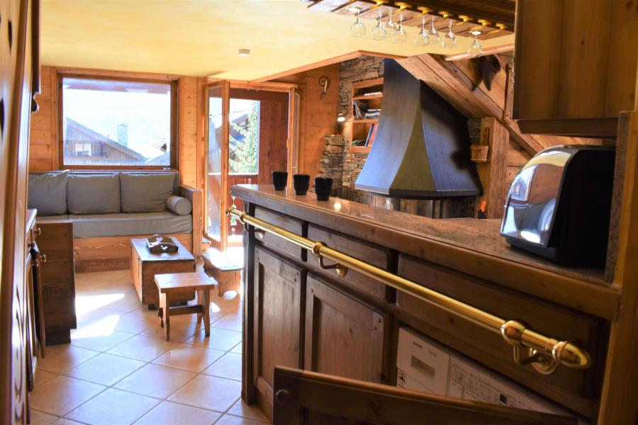 Holiday in mountain resort 3 room duplex apartment 4 people (010) - Résidence Hibou - Méribel - Kitchenette