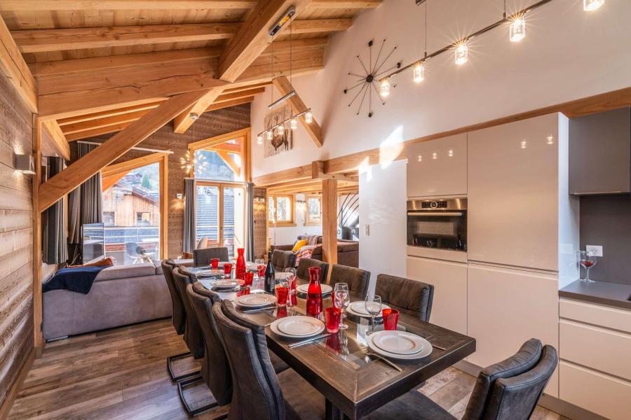 Holiday in mountain resort 6 room apartment 11 people (ETOILE) - Résidence Hirondelle - Morzine - Living room