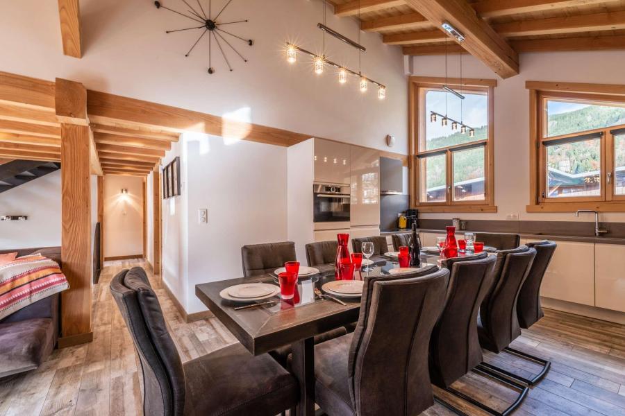 Каникулы в горах Апартаменты 6 комнат 11 чел. (ETOILE) - Résidence Hirondelle - Morzine - Салон