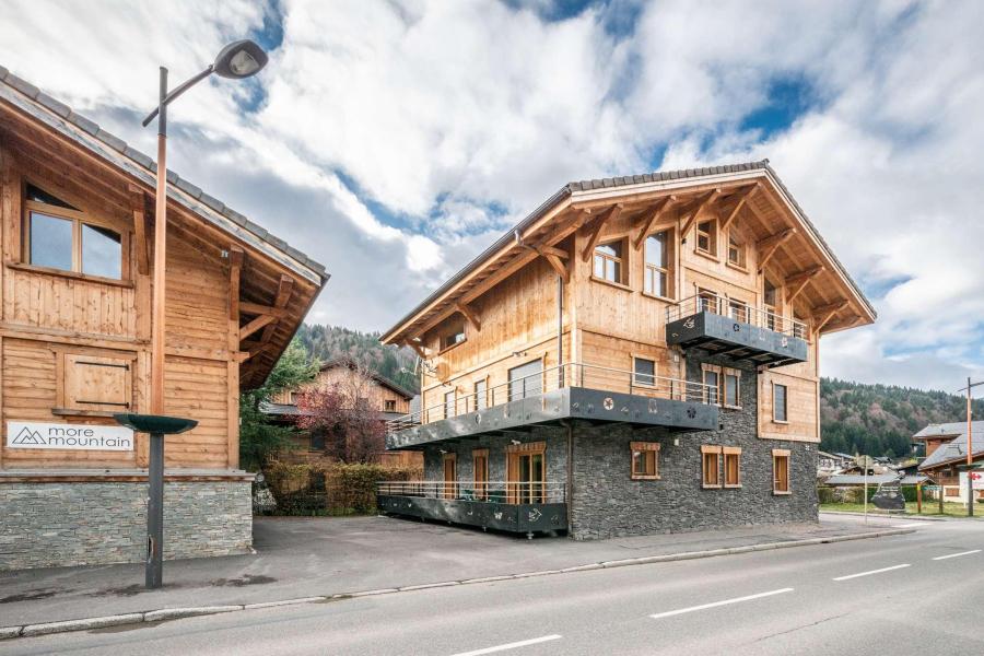 Vacances en montagne Résidence Hirondelle - Morzine - Extérieur été