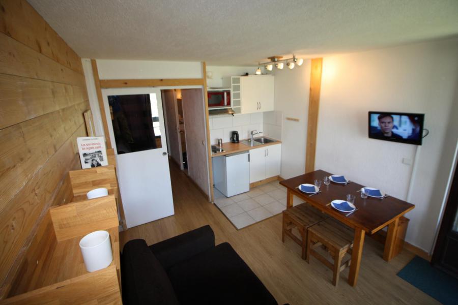 Vakantie in de bergen Studio bergnis 4 personen (121CL) - Résidence Home Club 1 - Tignes - Woonkamer