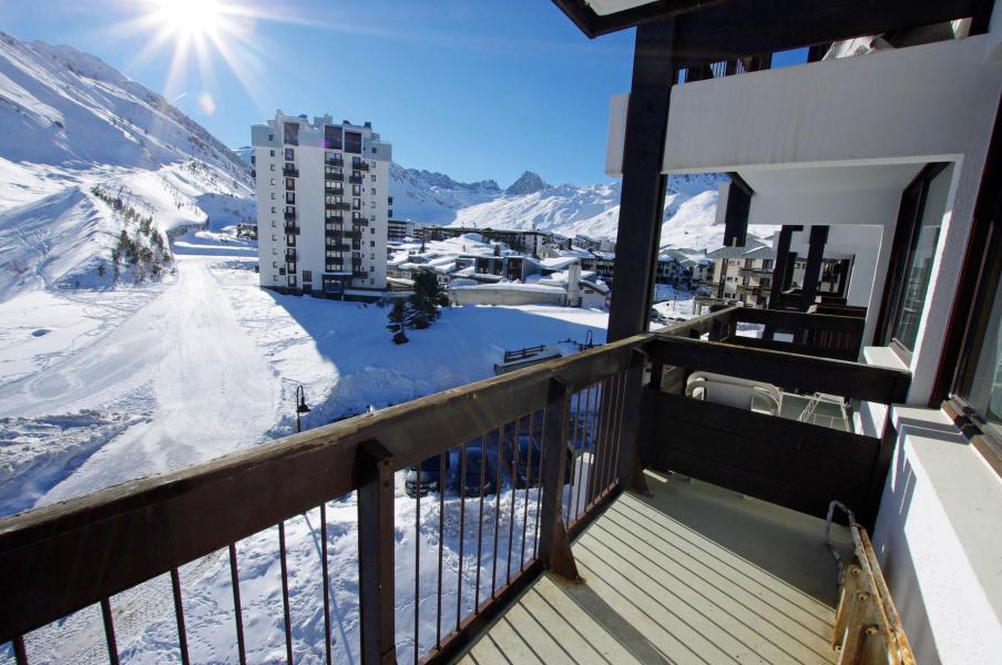 Vakantie in de bergen Studio bergnis 4 personen (198CL) - Résidence Home Club 2 - Tignes - Balkon