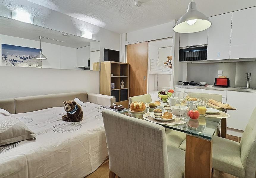 Каникулы в горах Квартира студия со спальней для 4 чел. (052R) - Résidence Home Club - Tignes - Салон