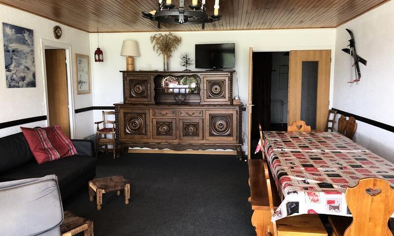 Rent in ski resort 4 room apartment 10 people (80m²) - Résidence Horizon - Alpe d'Huez - Living room