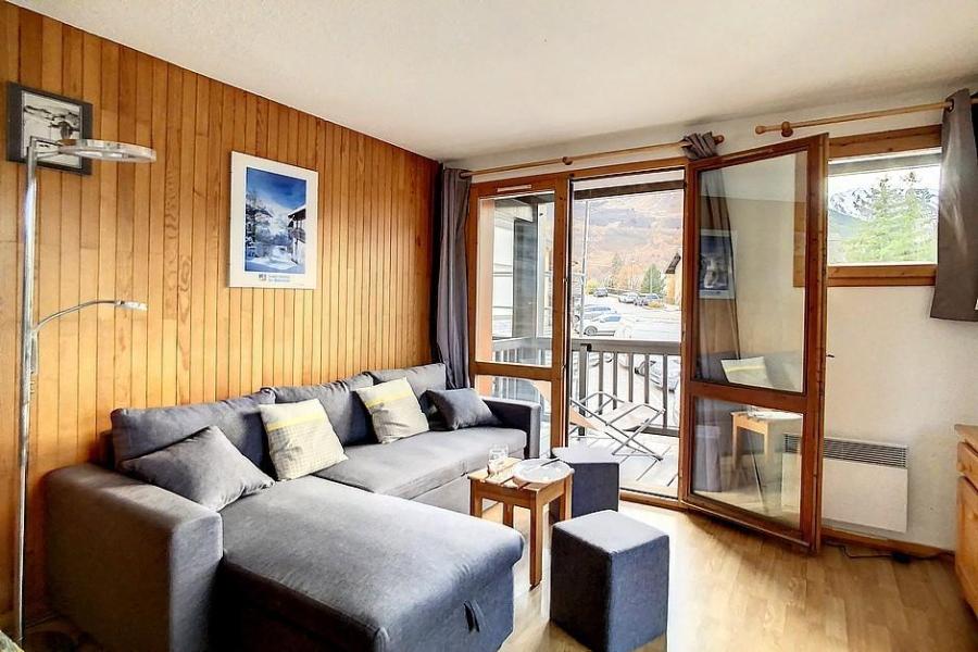 Vakantie in de bergen Appartement 2 kamers 4 personen (B1) - Résidence Hors Piste - Saint Martin de Belleville - Woonkamer