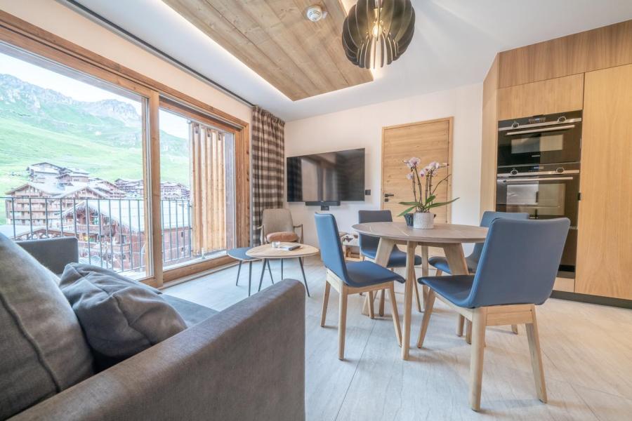 Urlaub in den Bergen 2 Zimmer Appartement für 2-4 Personen (42) - Résidence Hôtelière Denali - Tignes - Wohnzimmer