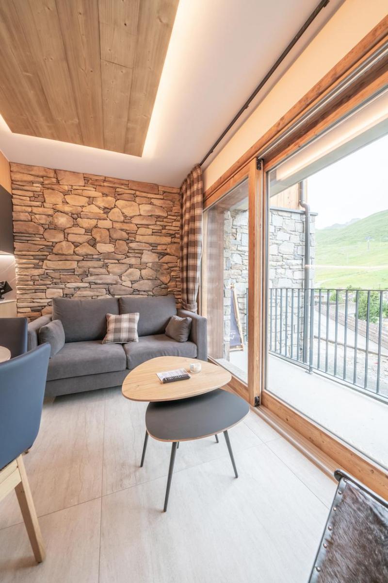 Urlaub in den Bergen 3-Zimmer-Appartment für 5 Personen (32) - Résidence Hôtelière Denali - Tignes - Wohnzimmer