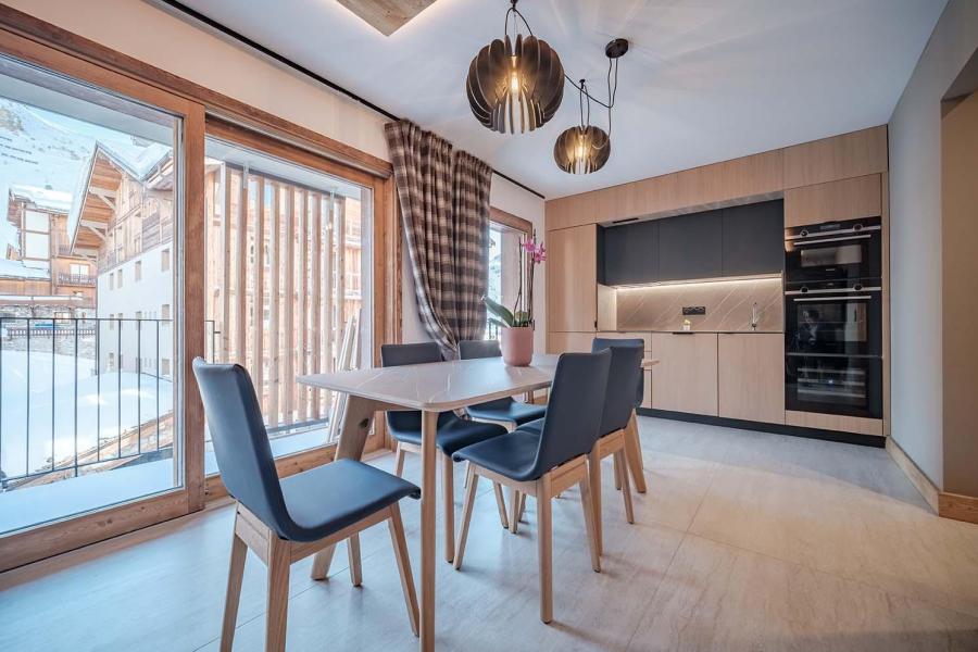 Urlaub in den Bergen 3-Zimmer-Appartment für 6 Personen (58m²) - Résidence Hôtelière Denali - Tignes - Küche